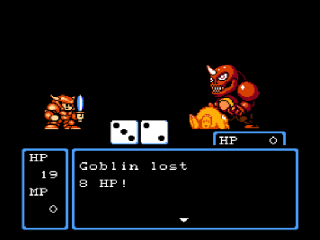 Screenshot Thumbnail / Media File 1 for Sugoro Quest - Dice no Senshitachi (Japan) [En by AlanMidas v20070221] [Fix by KingMike] (~Sugoro Quest - The Quest of Dice Heroes)